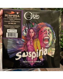 SUSPIRIA Soundtrack - Prog Rock version (Dark Purple vinyl + Insert)