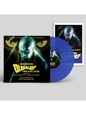DUE OCCHI DIABOLICI / TWO EVIL EYES (Blue Vinyl + Insert)